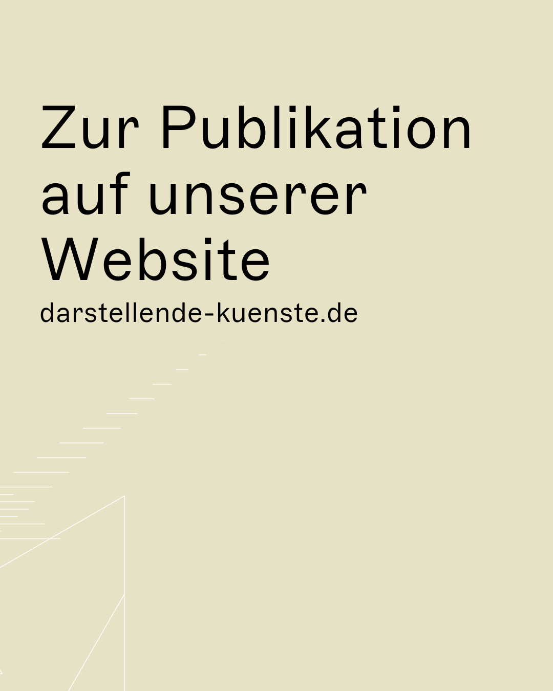 Zur Publikation auf unserer Website darstellende-kuenste.de