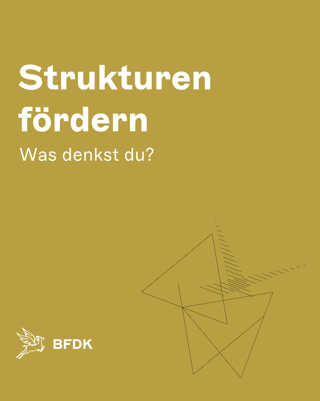 Strukturen fördern. Was denkst du?